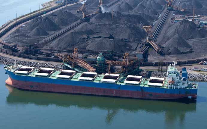 Coal trade saves the dry bulk market